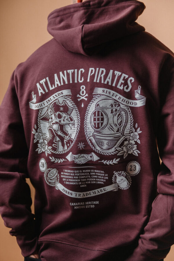 Osss_Canarias_Urban_Sudadera_Capucha_AtlanticPirates_Red_Brown