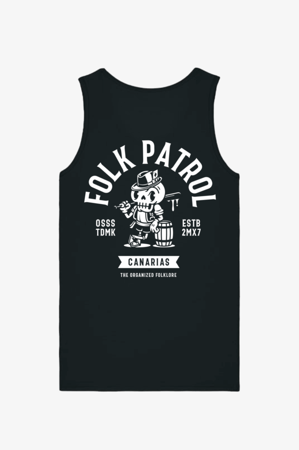 ASILLAS FOLK PATROL BLACK ESPALDA